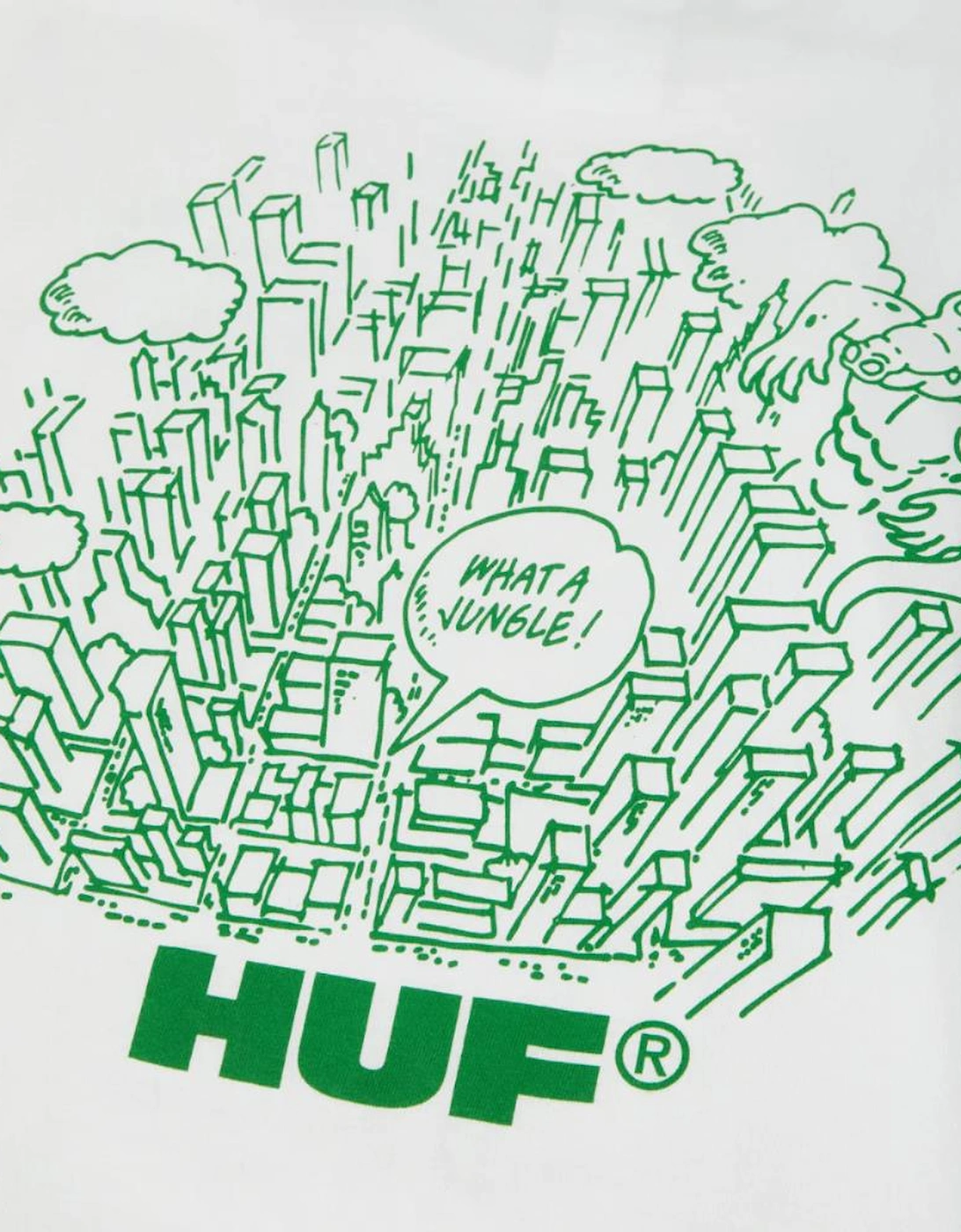 What A Jungle S/S Tee - White