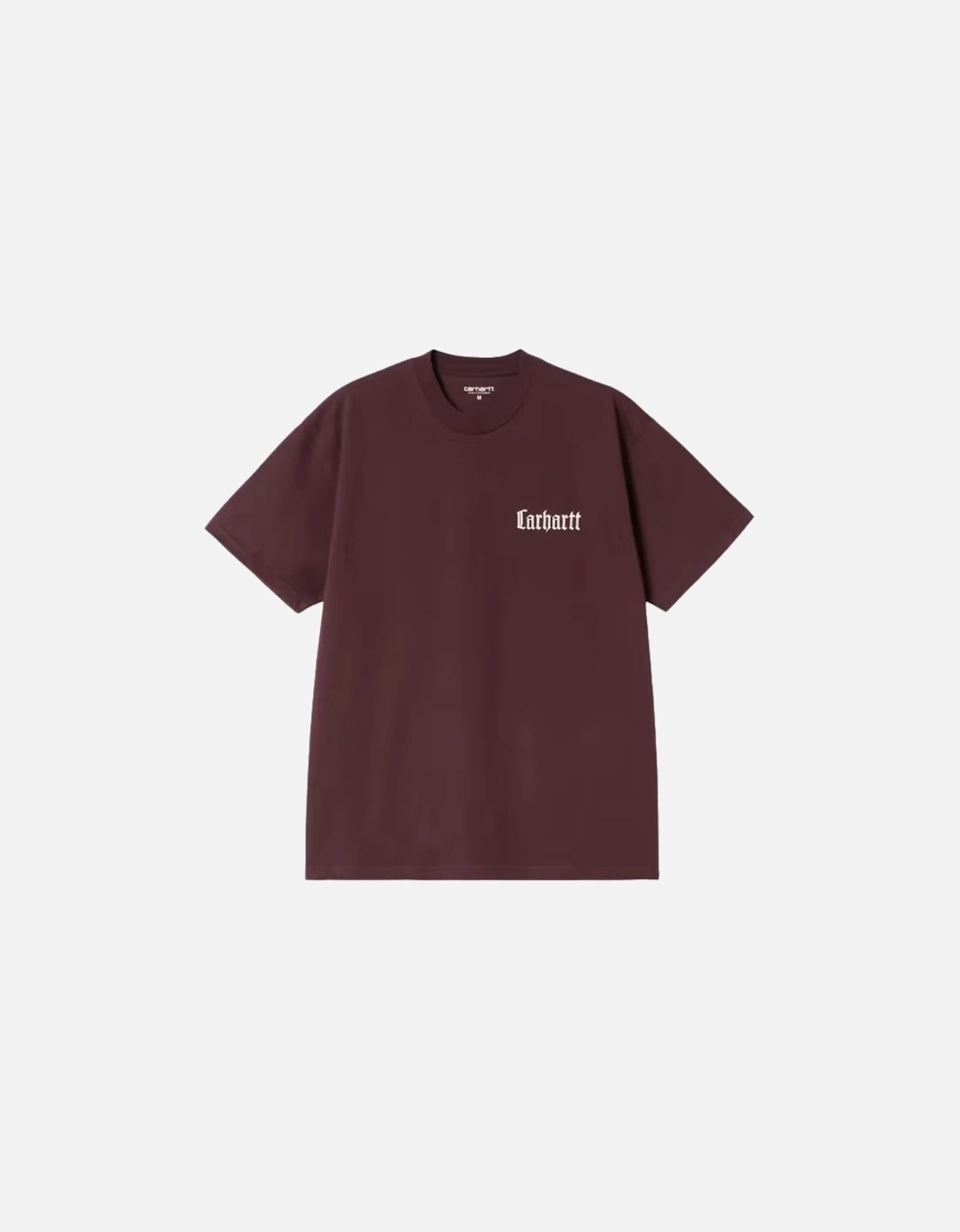 Men's Carhartt WIP S/S Schooling Organic Cotton T-Shirt - Rondo - Red - Size: 40