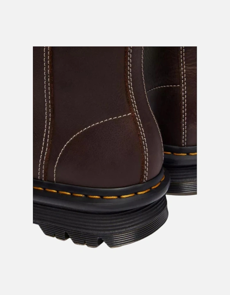 Dr. Martens Zebzag Rigger - Dark Brown Wyoming