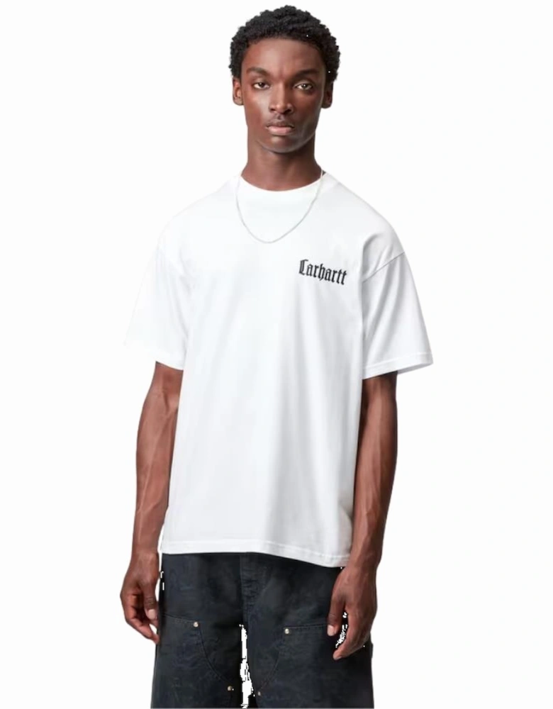 S/S Schooling Organic Cotton T-Shirt - White