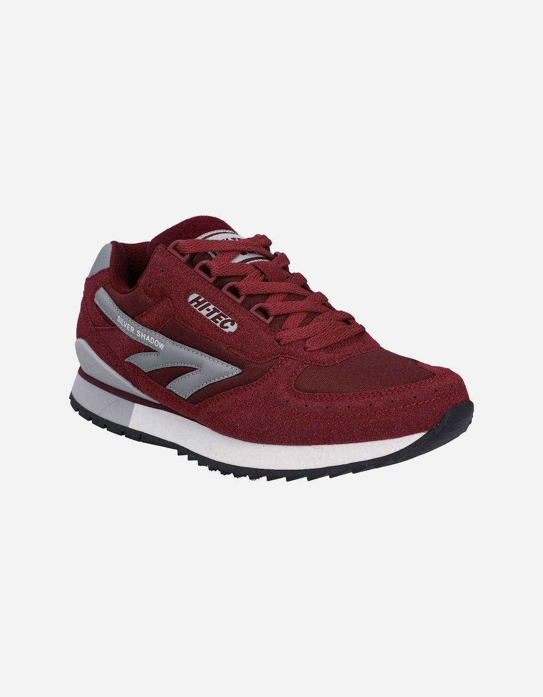 Silver Shadow PU Suede/Synthetic Men's Cherry Lace-Up Shoes, 6 of 5
