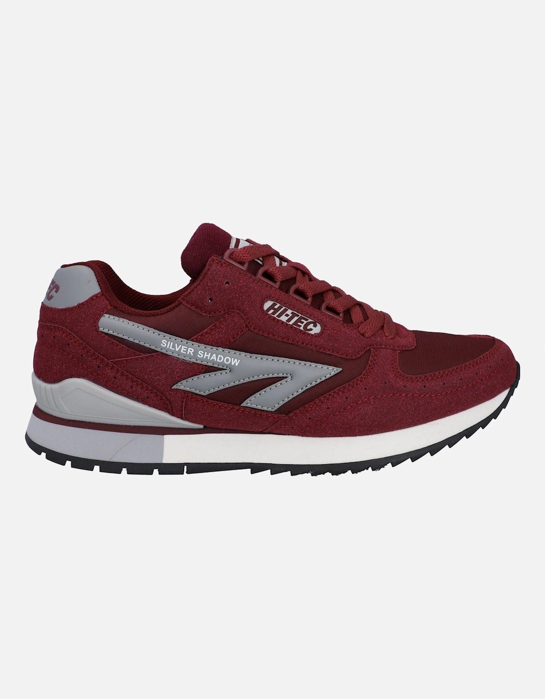 Silver Shadow PU Suede/Synthetic Men's Cherry Lace-Up Shoes