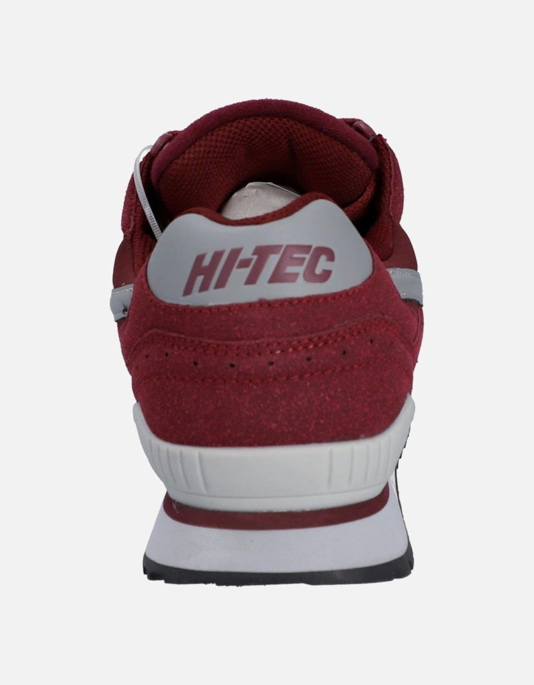 Silver Shadow PU Suede/Synthetic Men's Cherry Lace-Up Shoes