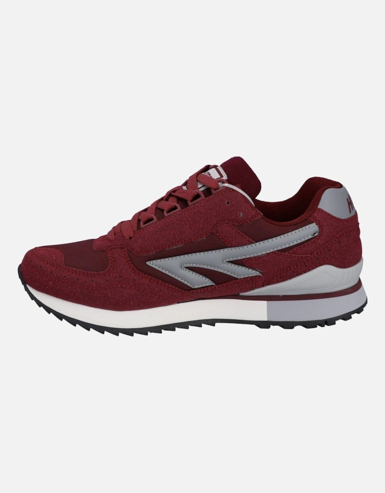 Silver Shadow PU Suede/Synthetic Men's Cherry Lace-Up Shoes