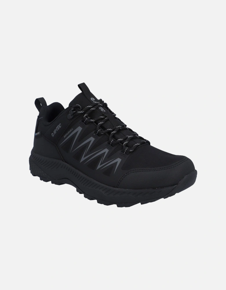 Stealth Low Polyester Men's Black/Dark Grey Hiking Boots