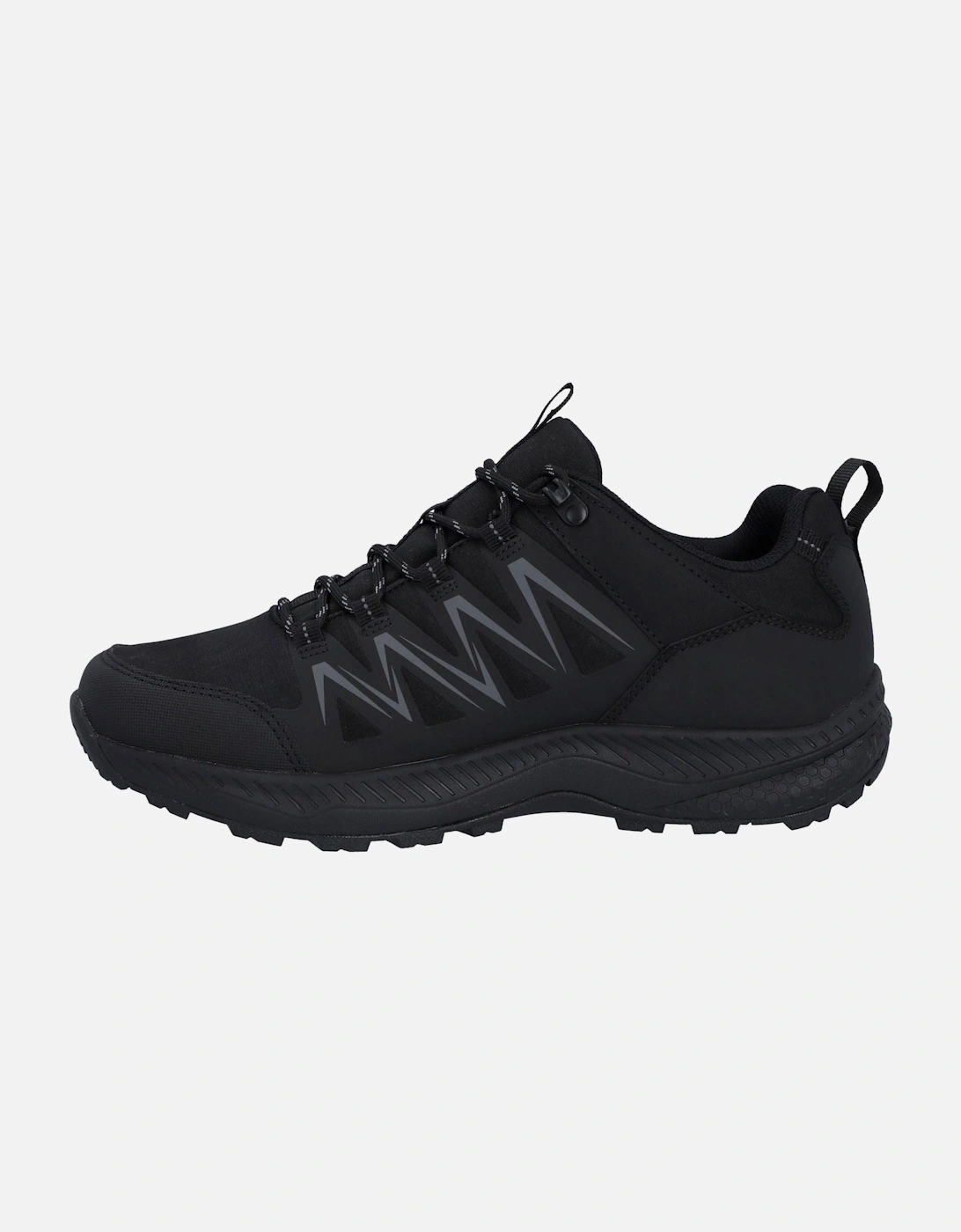 Stealth Low Polyester Men's Black/Dark Grey Hiking Boots
