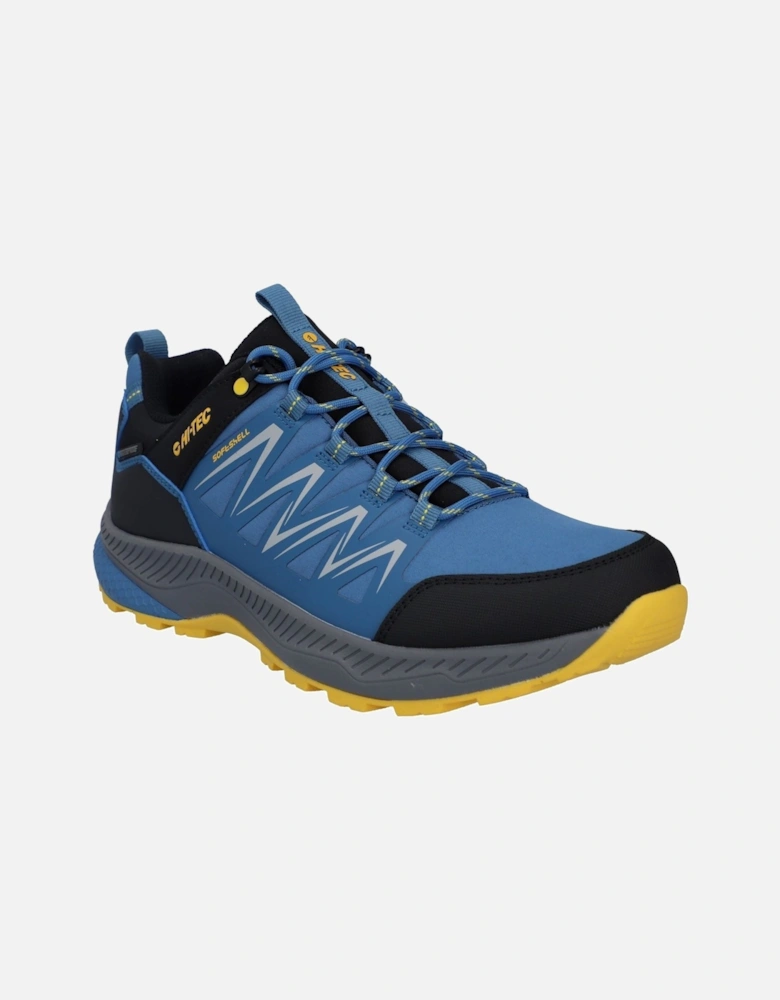 Stealth Low Polyester Men's Blue/Black/Yellow Hiking Boots