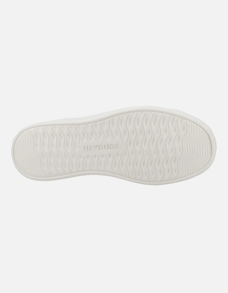 HEYDUDE Karina Duo Classic Synthetic Women's White Trainers