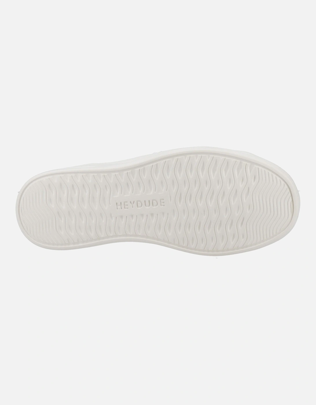 HEYDUDE Karina Duo Classic Synthetic Women's White Trainers