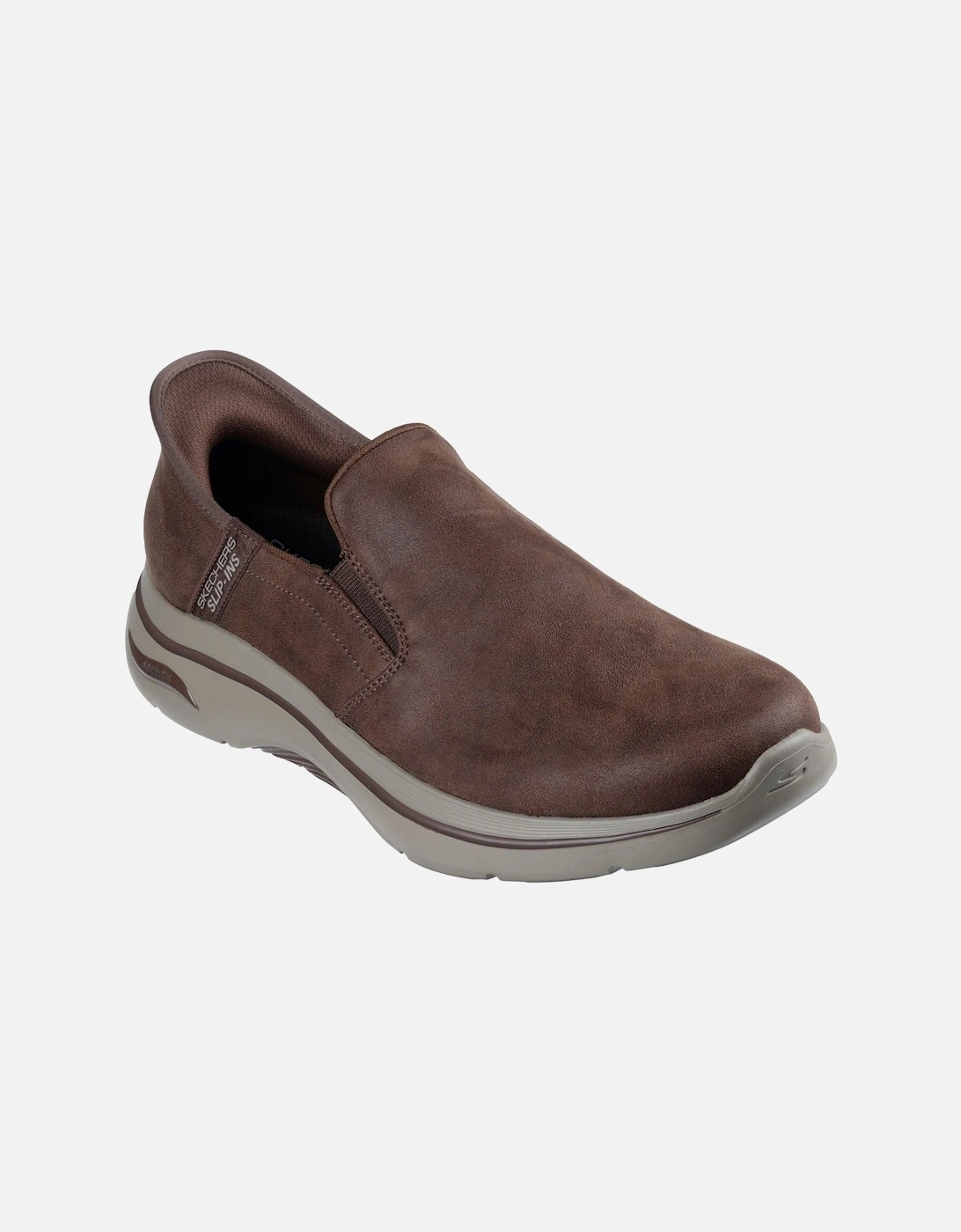 Arch Fit 2.0 Quest Textile Men's Brown Trainers, 3 of 2