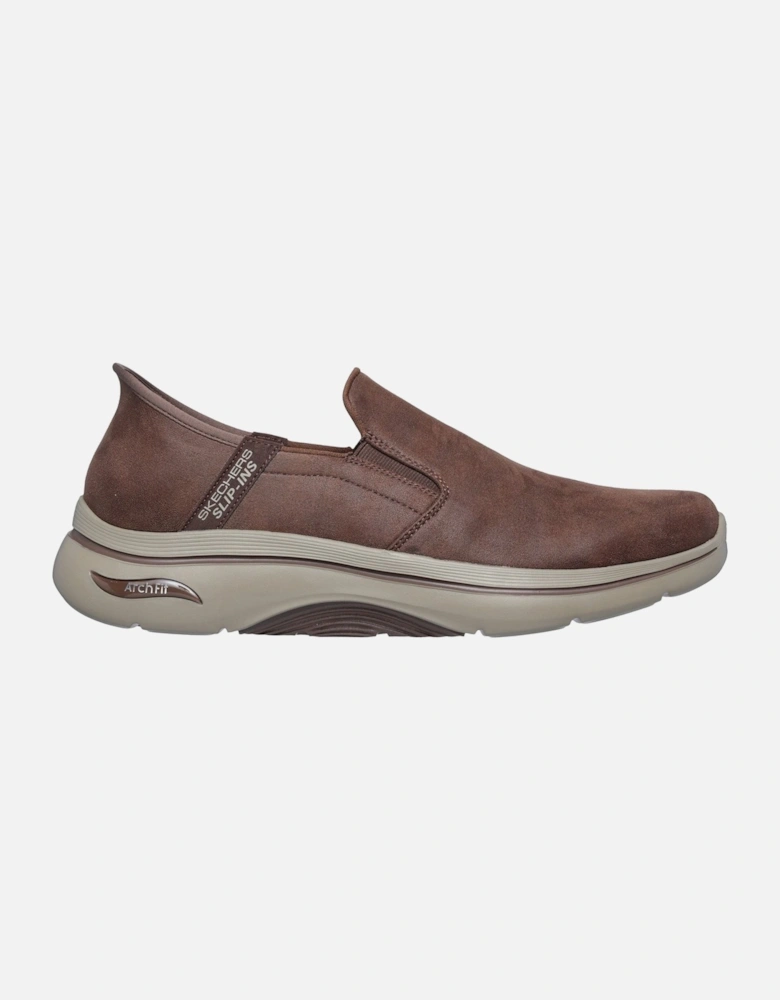 Arch Fit 2.0 Quest Textile Men's Brown Trainers
