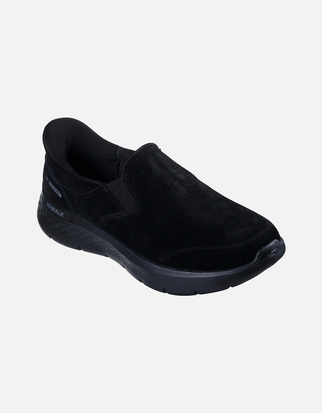 Flex Suede Women's Black Trainers, 3 of 2