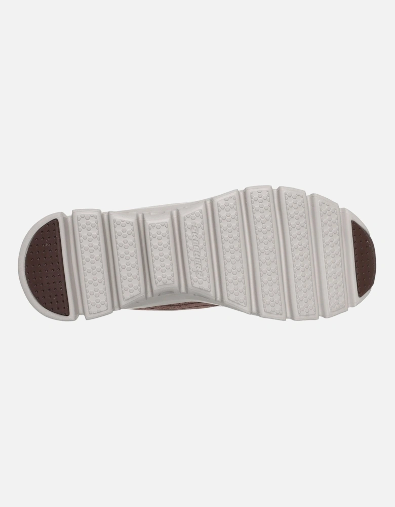 Glide-Step Elevate Amaze Textile Women's Brown Trainers