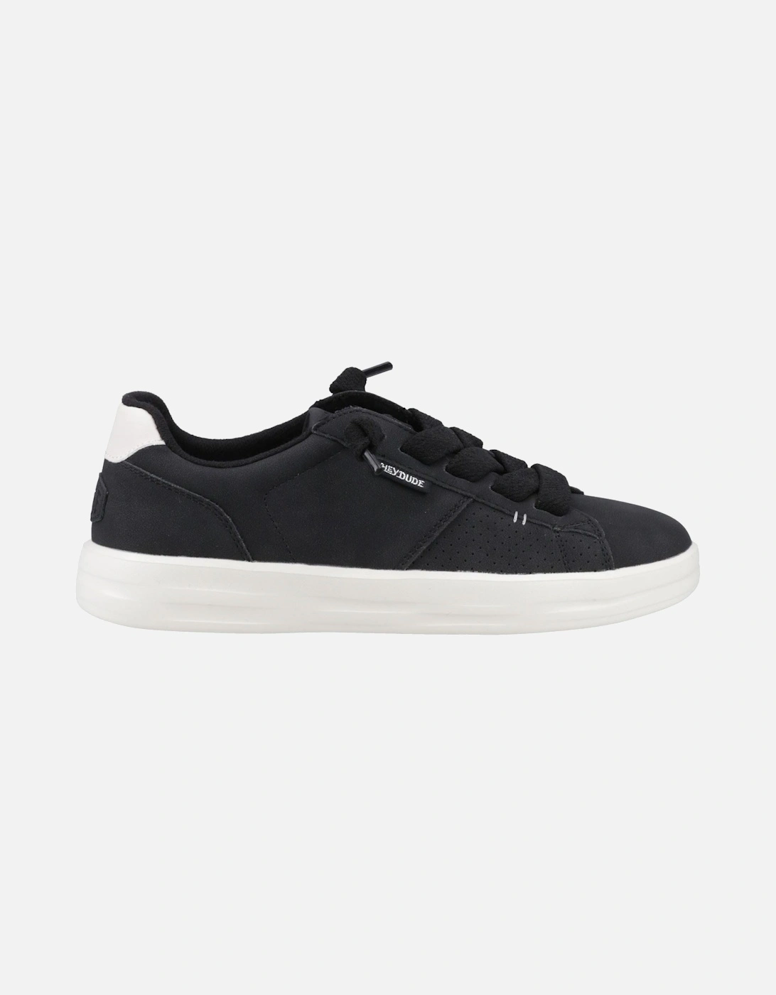 HEYDUDE Karina Duo Classic Synthetic Women's Black Trainers