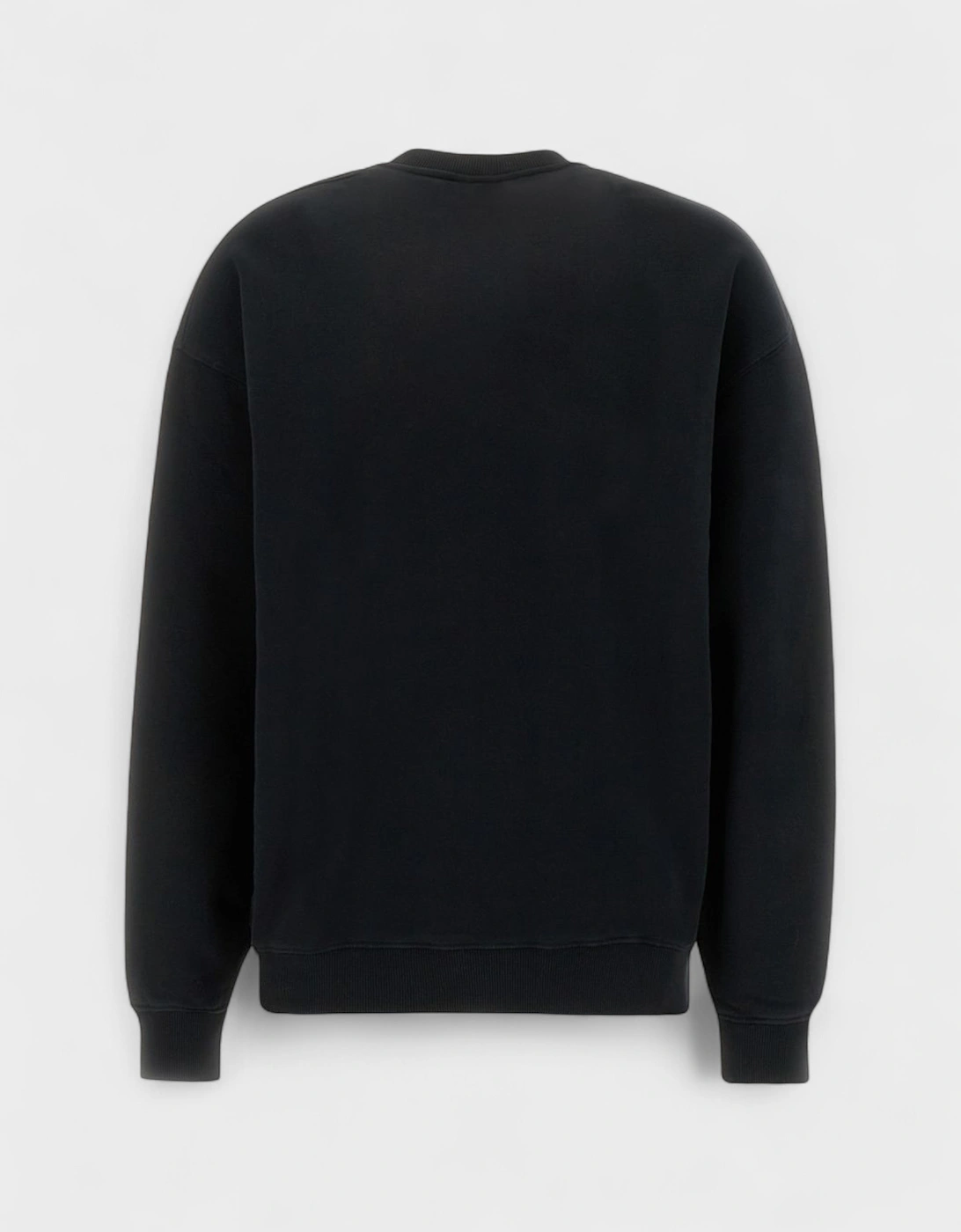 Optical Cross Crew Neck Black