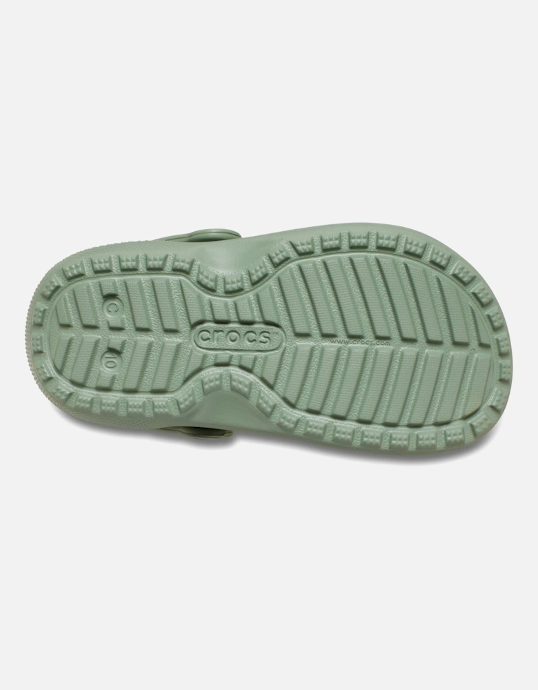 Classic Lined Thermoplastic Kid's Moss Clogs