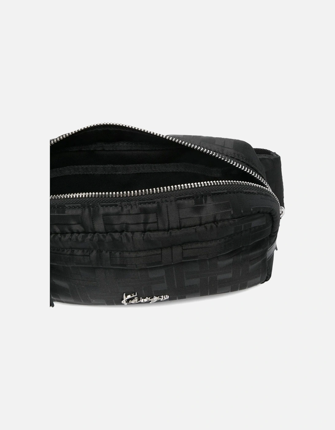 Jacquard Logo Belt Bag Black