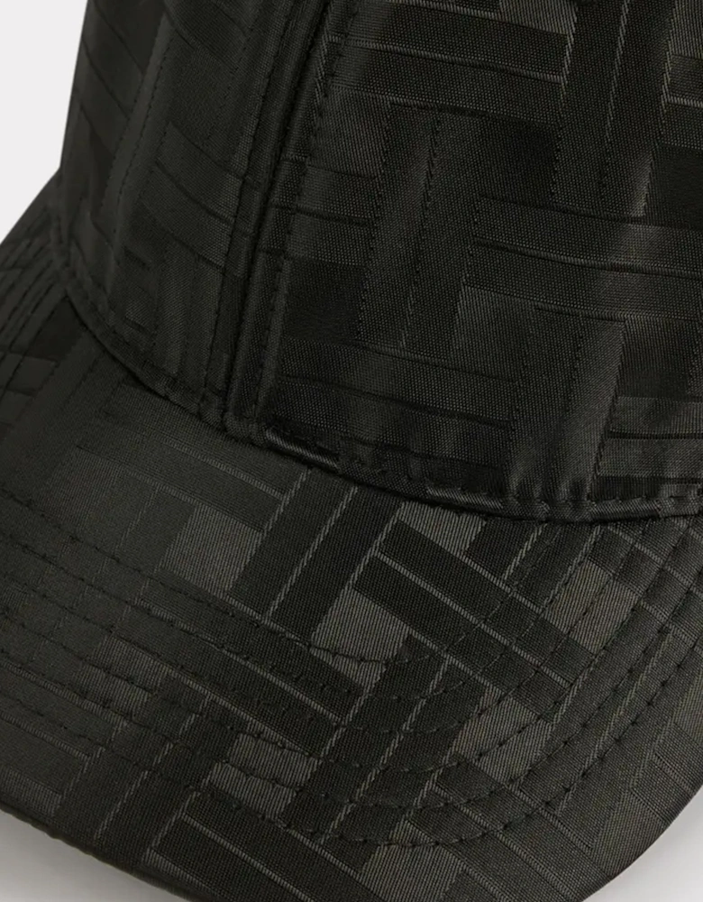 Jacquard Logo Cap Black