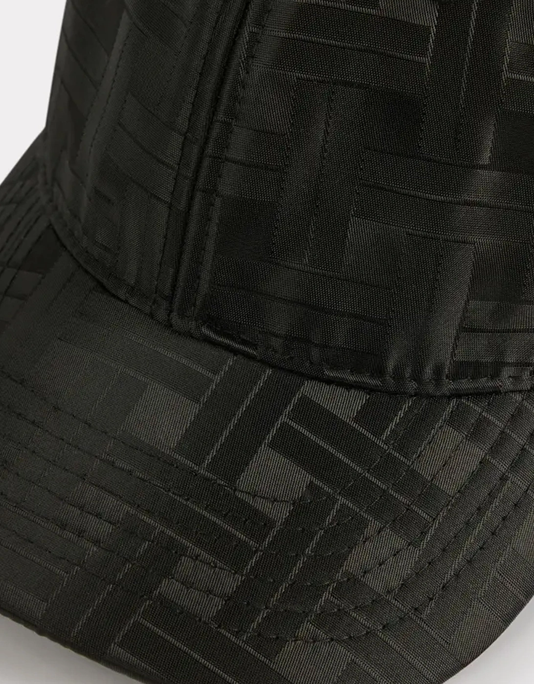Jacquard Logo Cap Black