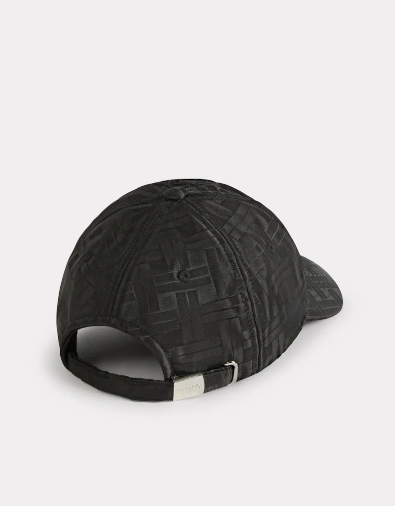 Jacquard Logo Cap Black