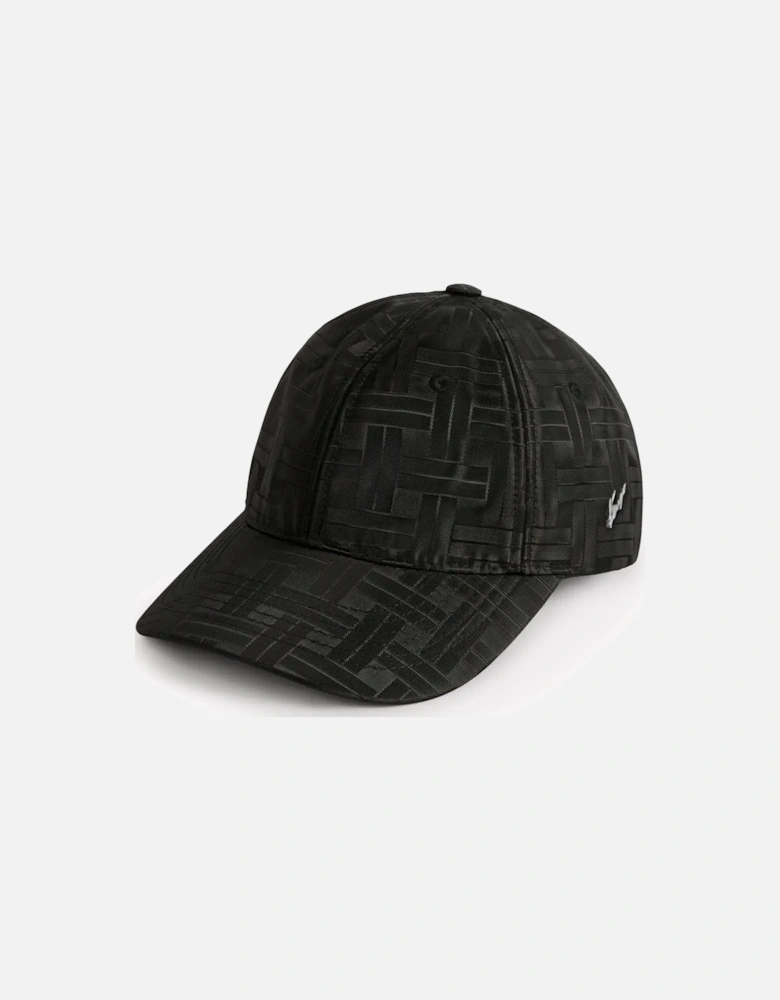 Jacquard Logo Cap Black