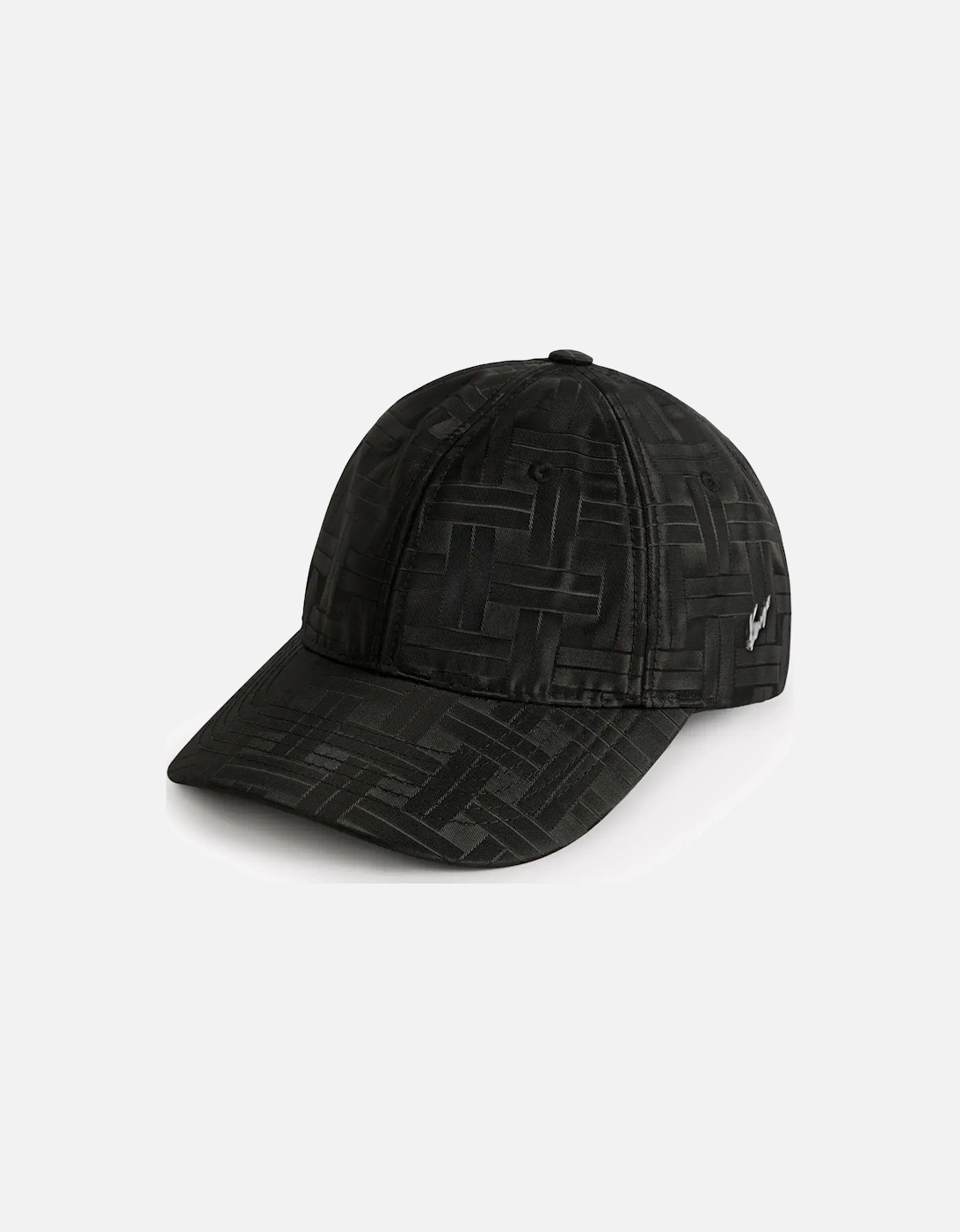 Jacquard Logo Cap Black, 4 of 3