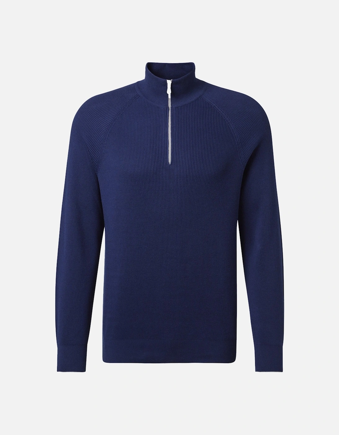 Zip Turtleneck Sweater Navy, 5 of 4