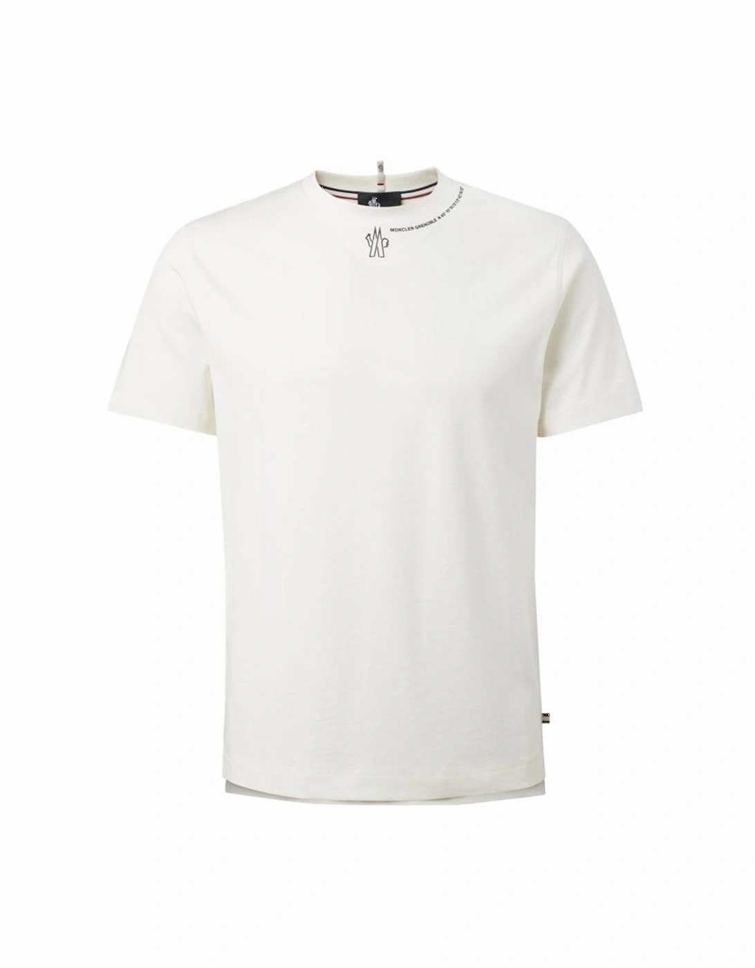 NECK BRANDING COTTON T SHIRT, 6 of 5