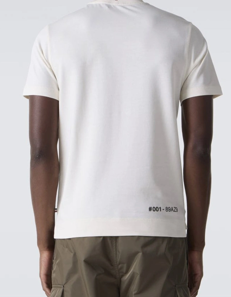 NECK BRANDING COTTON T SHIRT