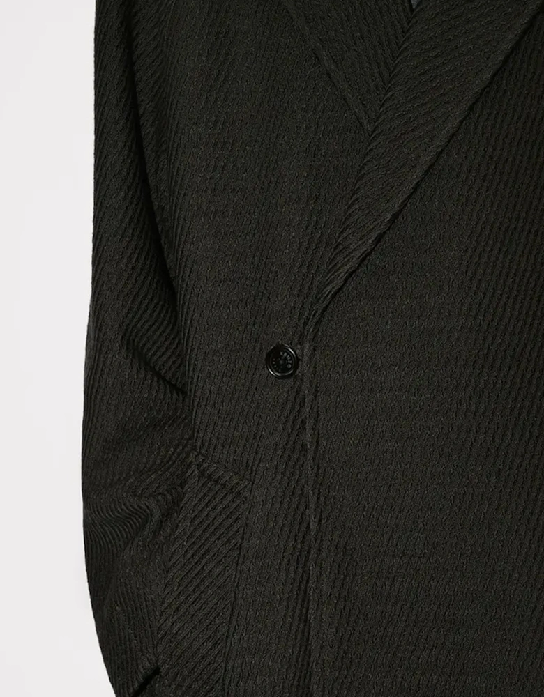 VIRGIN WOOL  WRAP COAT
