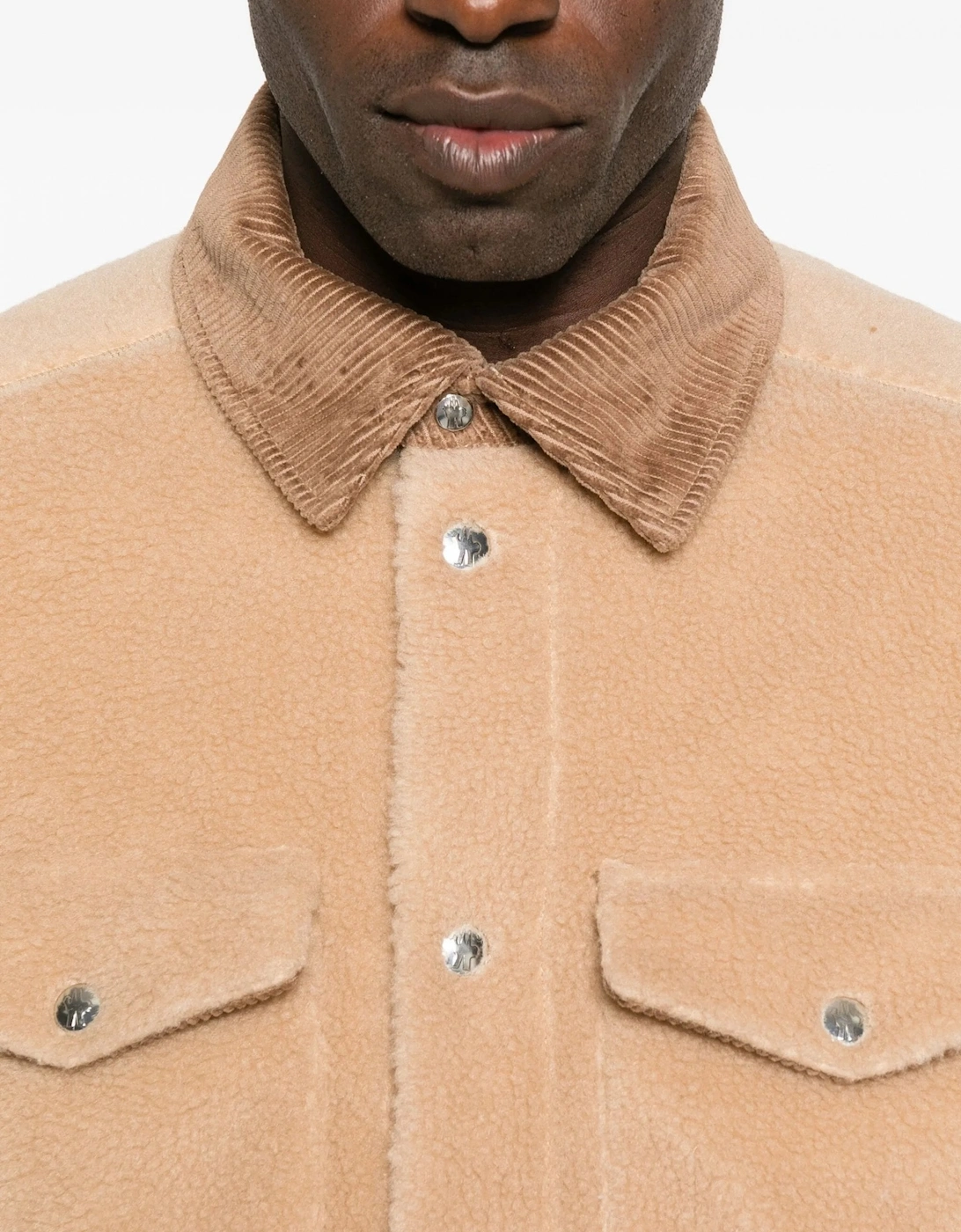Corduroy Overshirt Beige