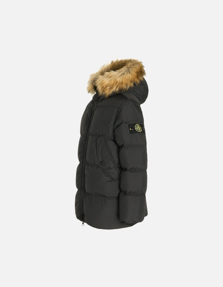 KIDS S0A23 HOODED DOWN COAT