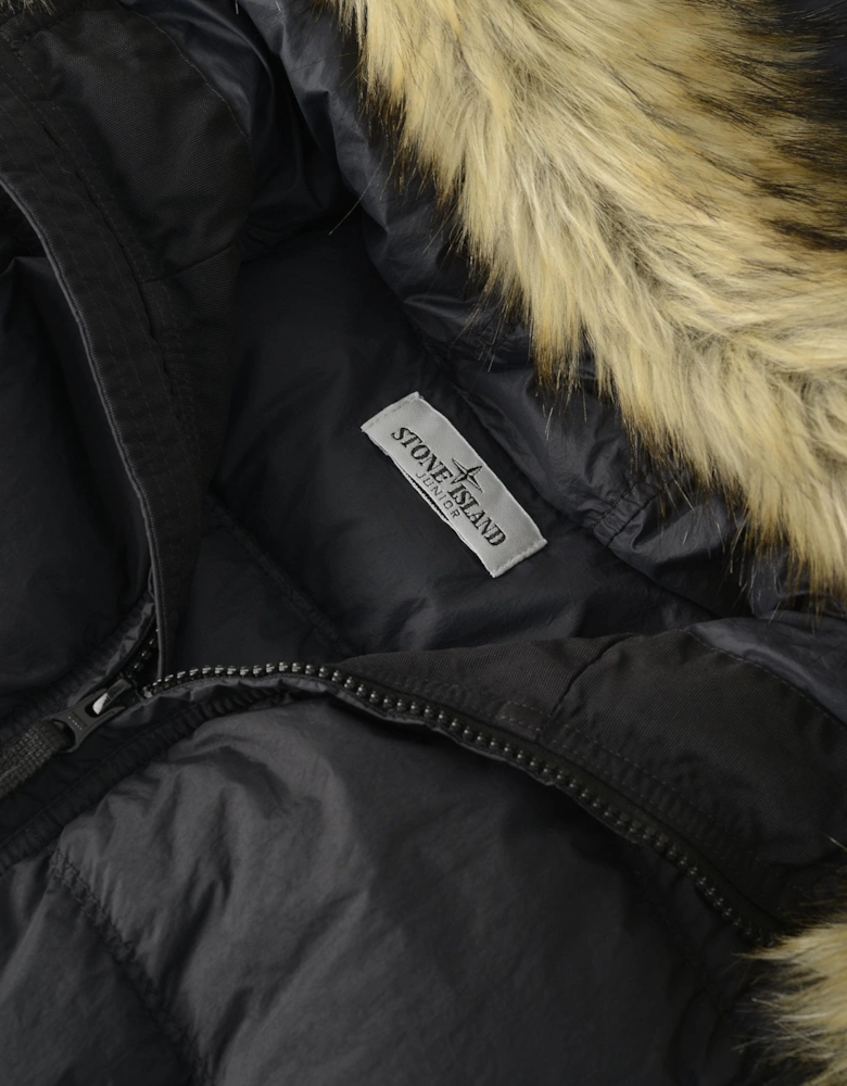 KIDS S0A23 HOODED DOWN COAT