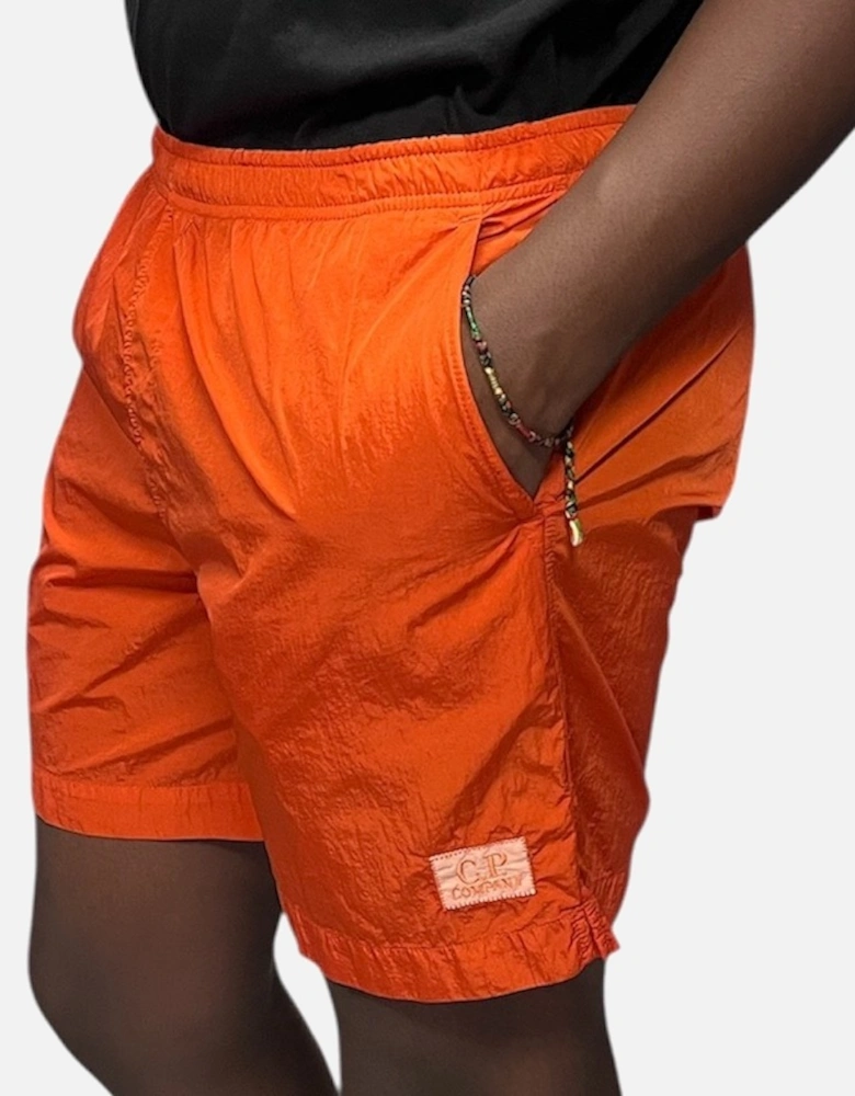 Flat Nylon Swim Short - Harvest Pumpkin