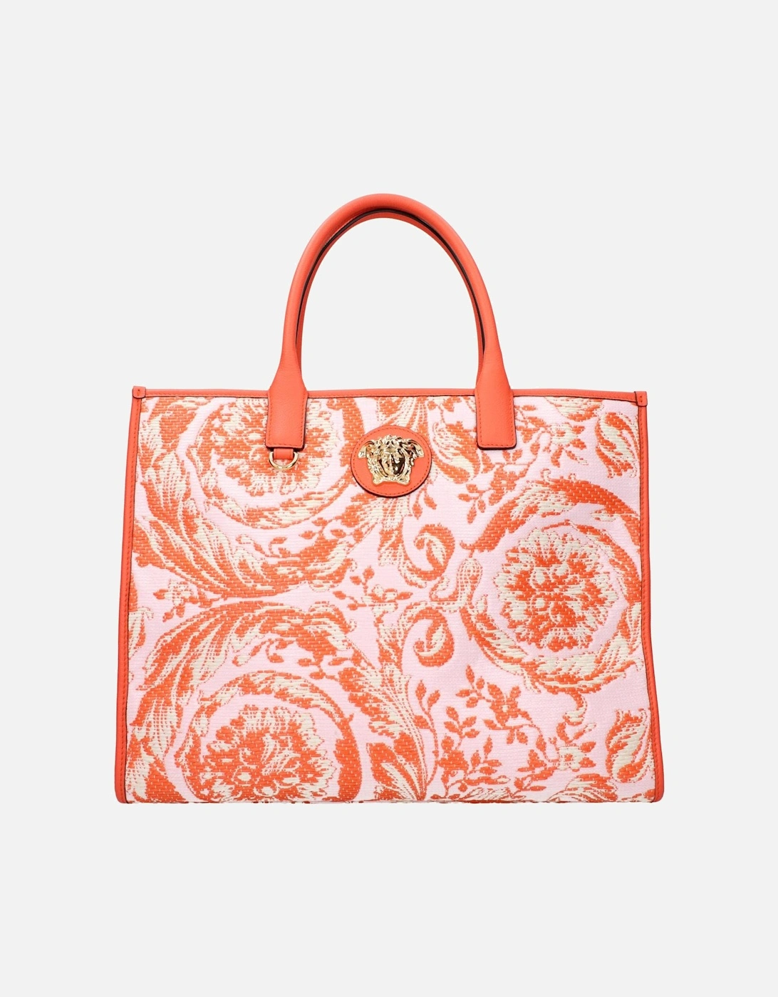 Front Logo Print Adjustable Shoulder Bag Women - Orange, 4 of 3