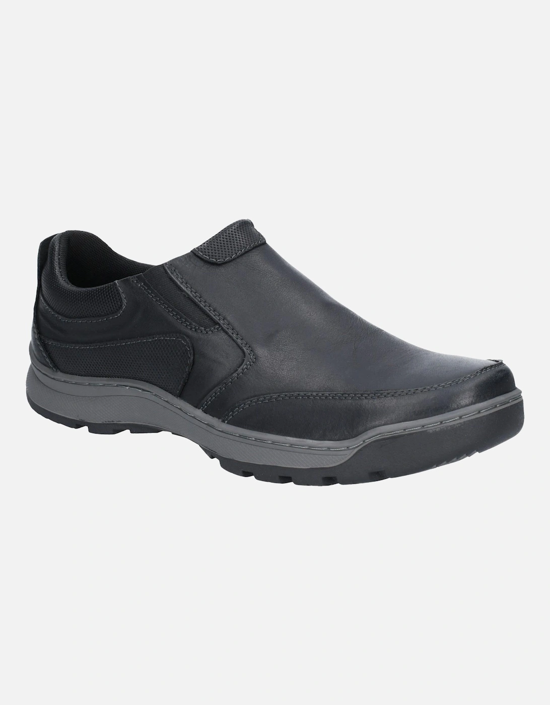 Mens Jasper Nubuck Leather Slip On Shoe, 2 of 1