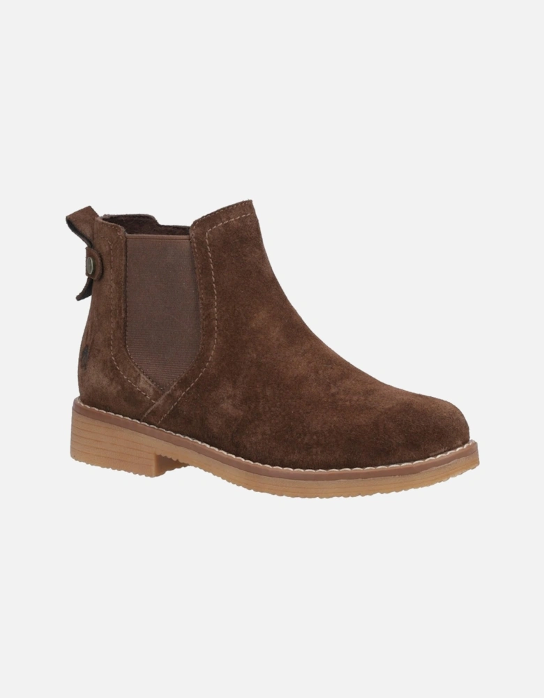 Womens/Ladies Maddy Suede Ankle Boots