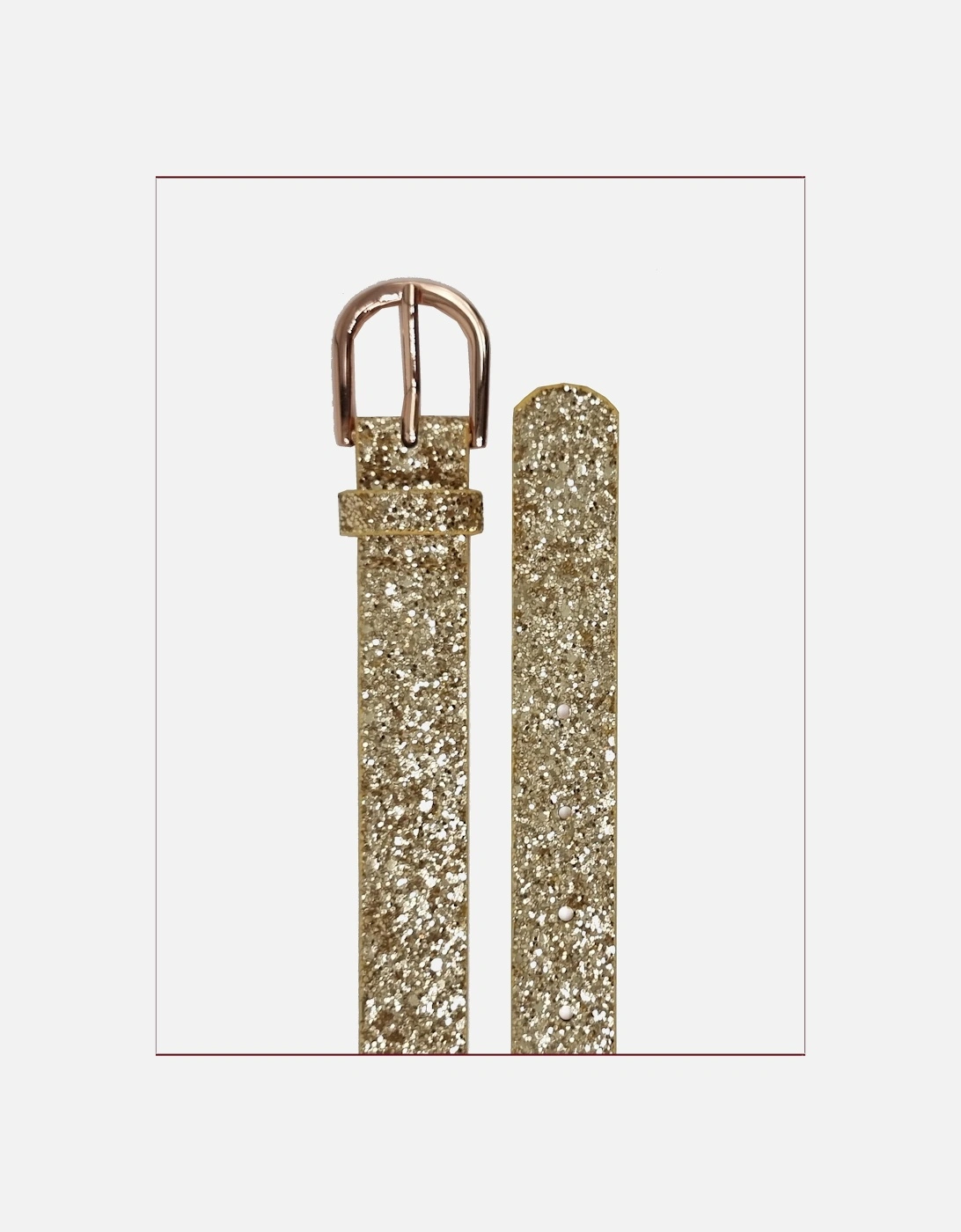 Glitterball Sparkly Belt - Gold