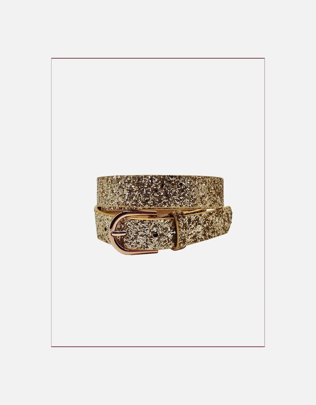 Glitterball Sparkly Belt - Gold, 3 of 2