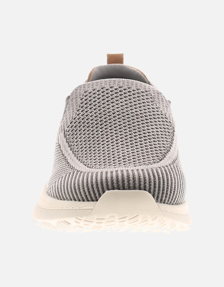 Mens Casual Shoes Twin Gusset Ripple grey UK Size