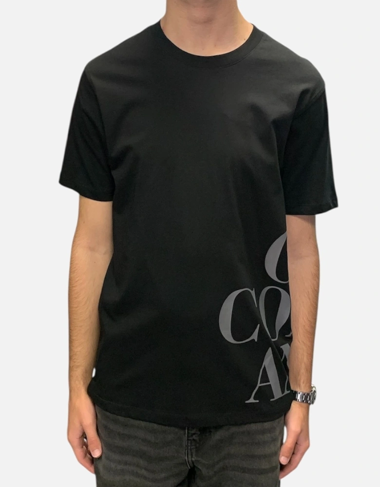Side Logo T Shirt - Black