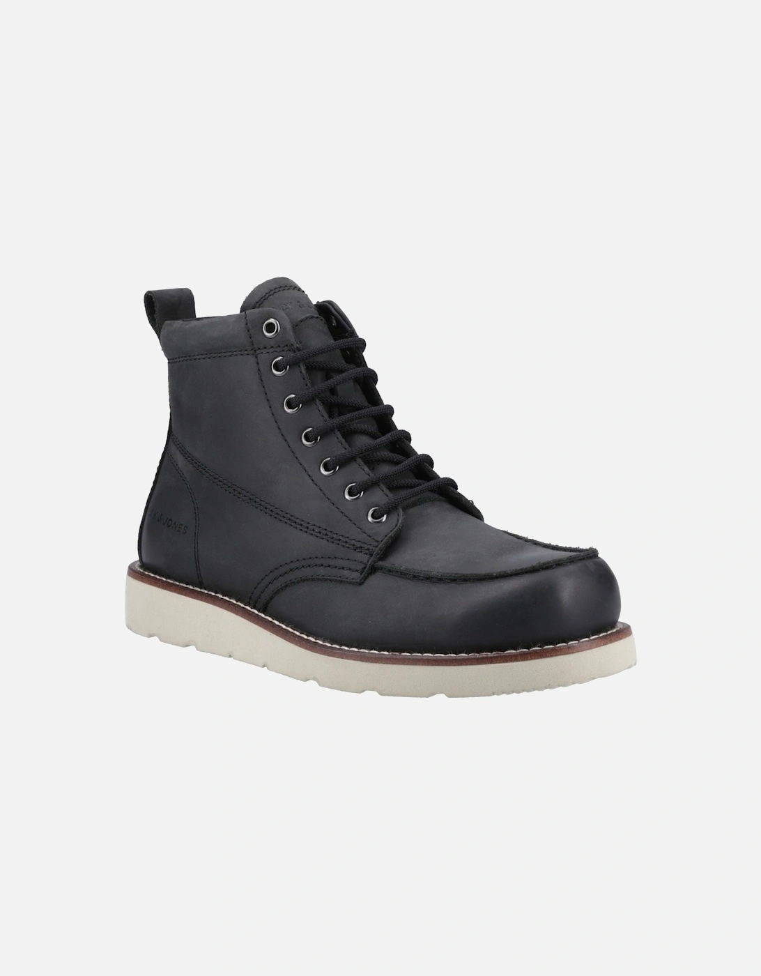 Toronto Leather Men's Black Ankle Boots, 6 of 5