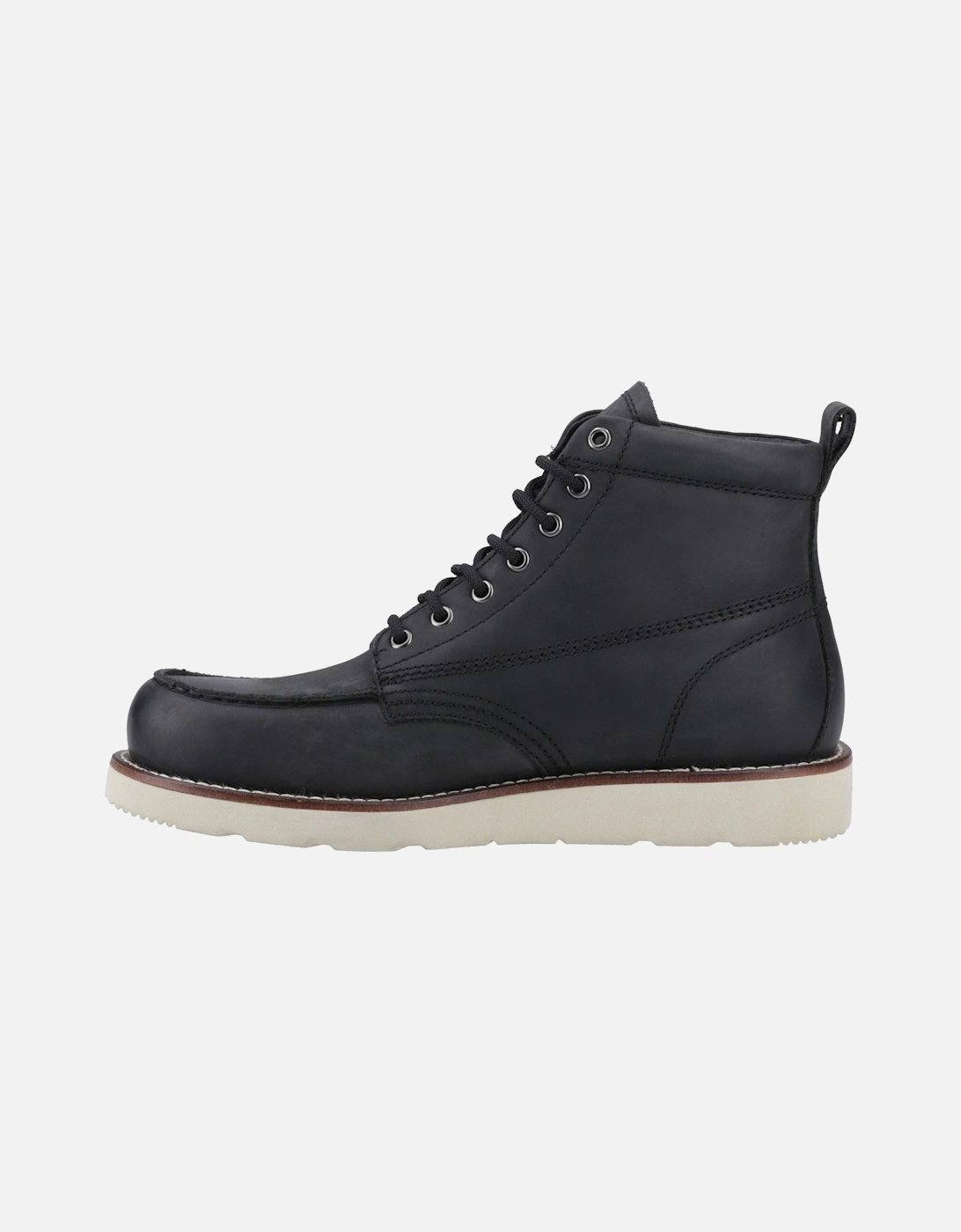 Toronto Leather Men's Black Ankle Boots