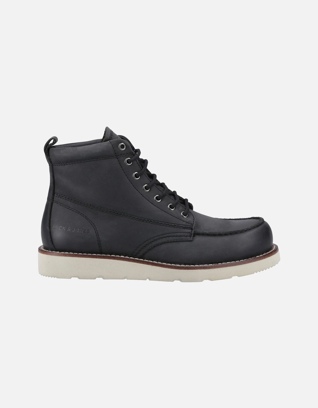 Toronto Leather Men's Black Ankle Boots