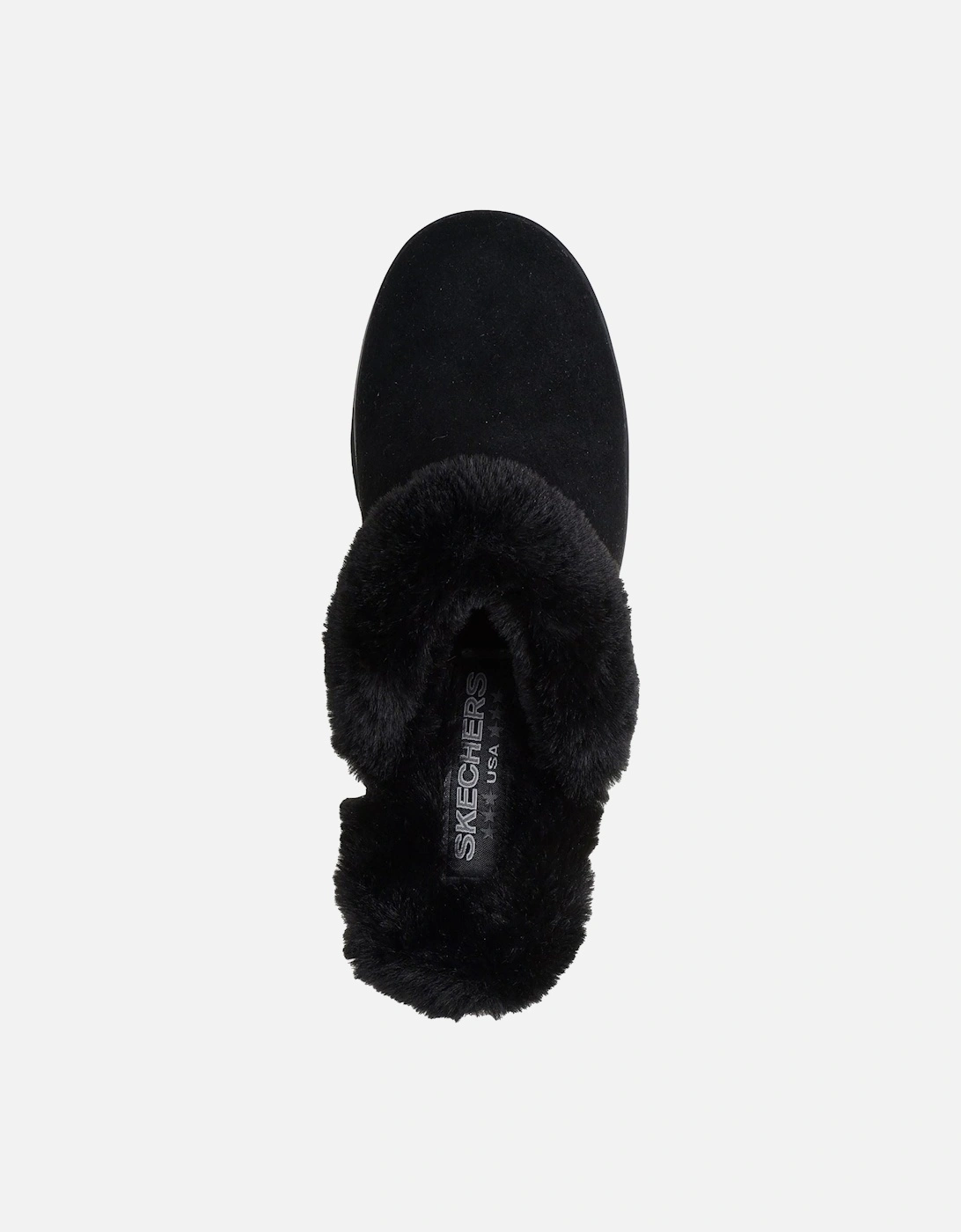 Keepsakes Wedge Time To Cruise Leather Women's Black Slippers