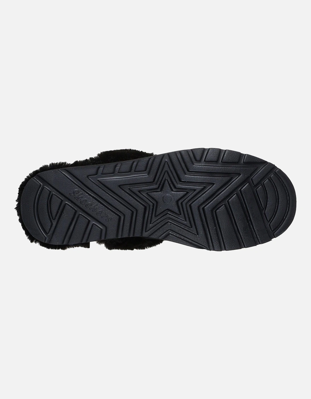 Keepsakes Wedge Time To Cruise Leather Women's Black Slippers