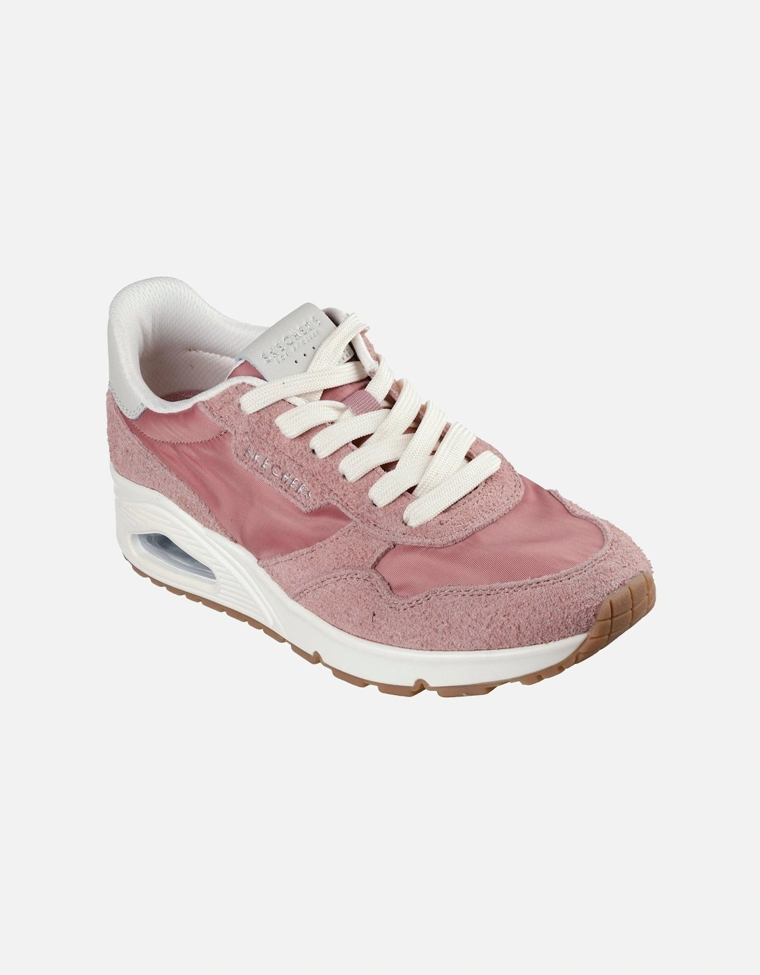 Uno Vintage Dayz Leather Women's Rose Trainers, 6 of 5