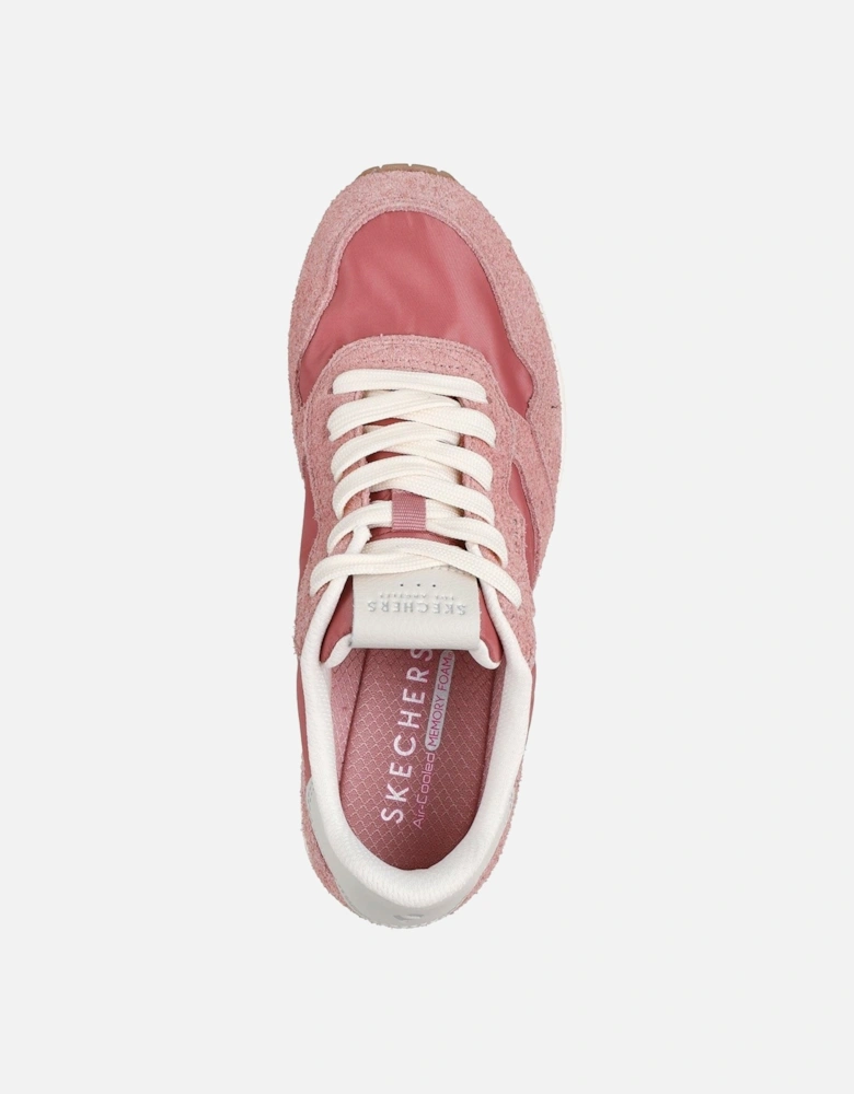 Uno Vintage Dayz Leather Women's Rose Trainers