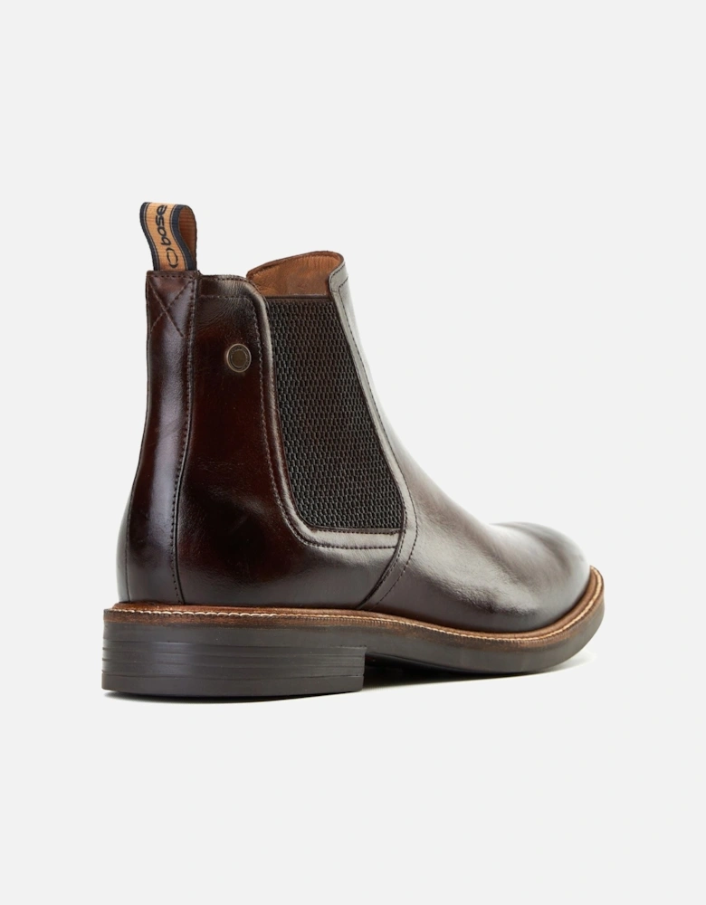London Sussex Leather Men's Burnt Brown Boots