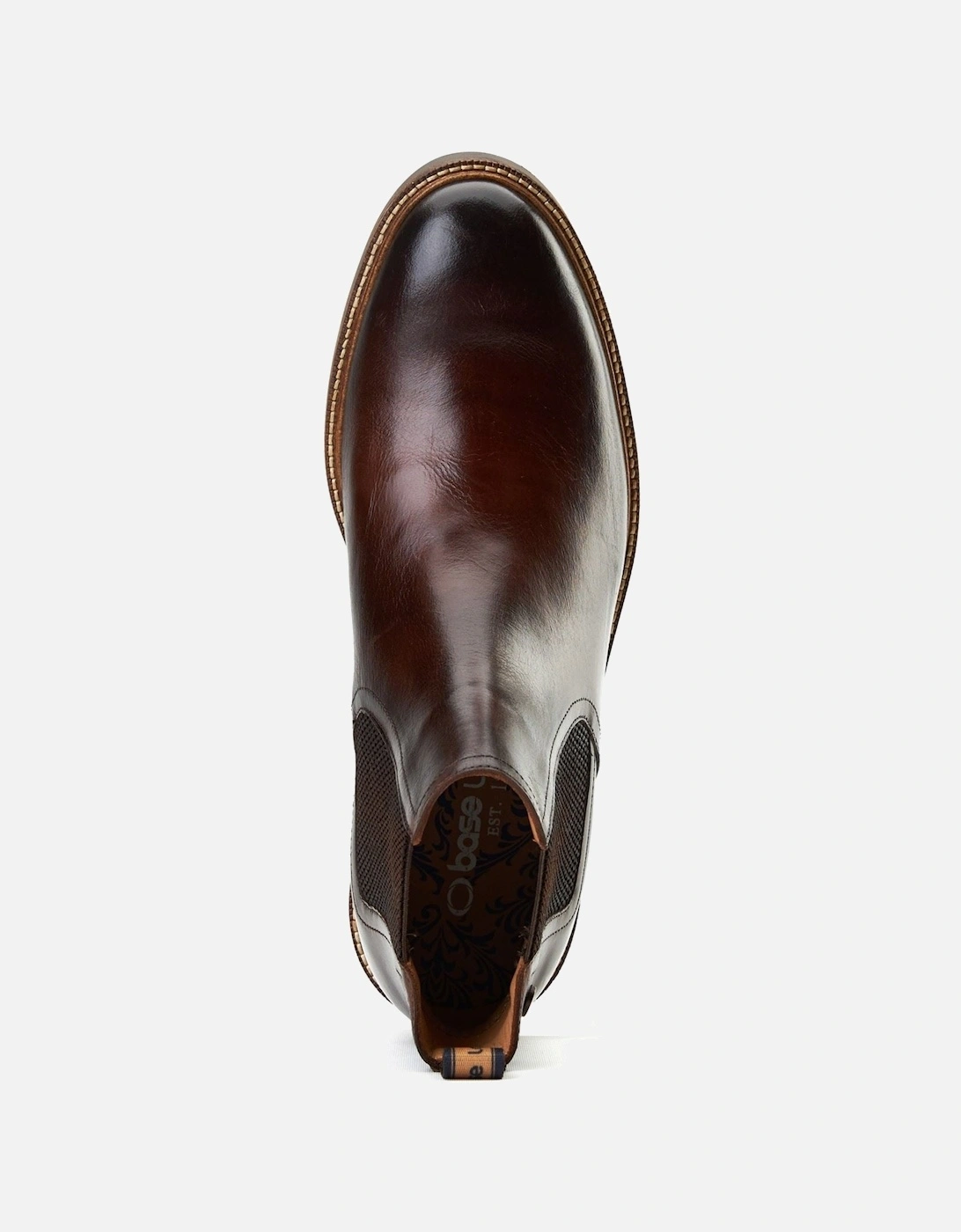 London Sussex Leather Men's Burnt Brown Boots